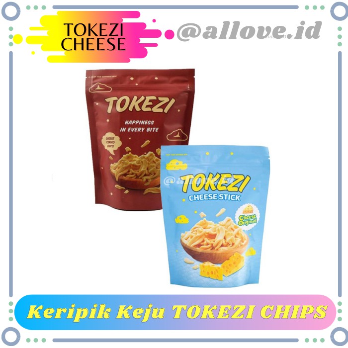 

Keripik Keju Tokezi Cheese 70 gr