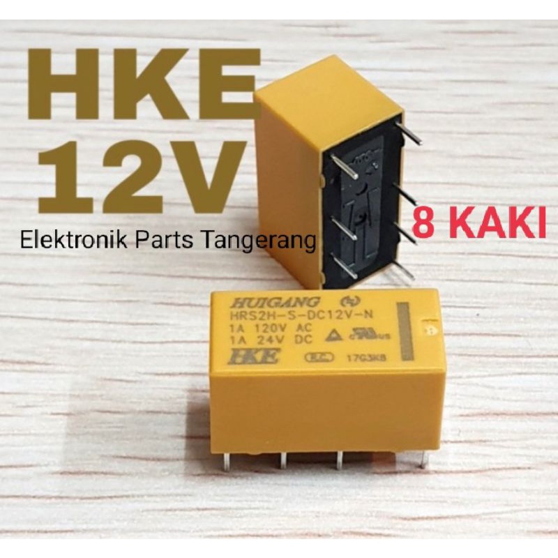 RELAY 12 VOLT 8 PIN RELAY HKE 8PIN RELAY 8KAKI RELAY 12V 8 KAKI RELAY 12VOLT 8PIN