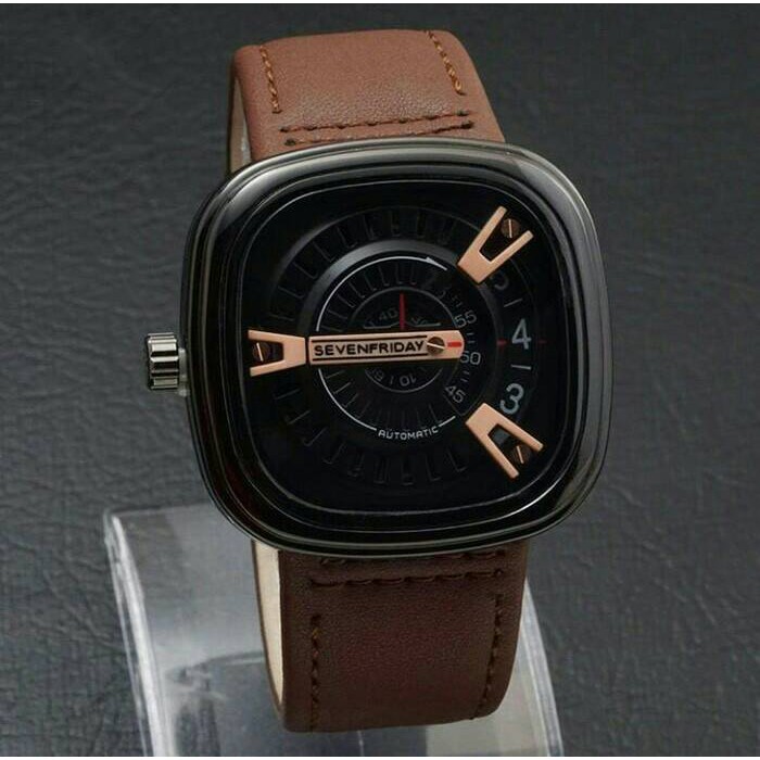 Jam tangan pria Sevenfriday jtr 680 choco