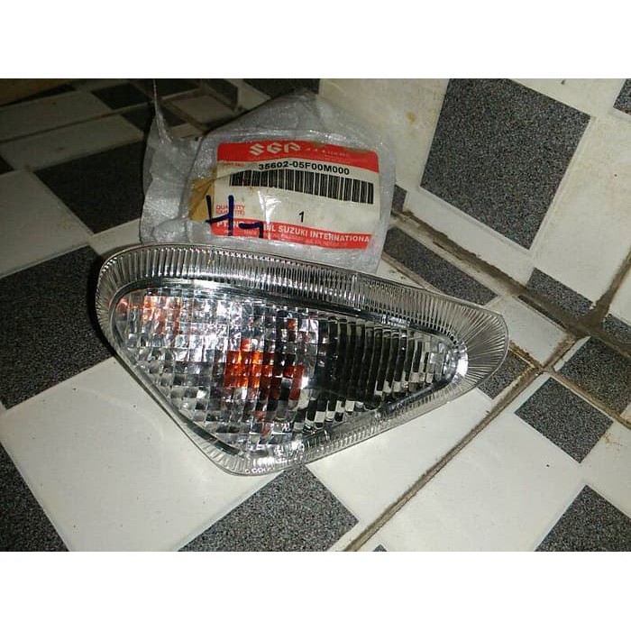 lampu sein depan kiri suzuki fxr 150 ORI SGP
