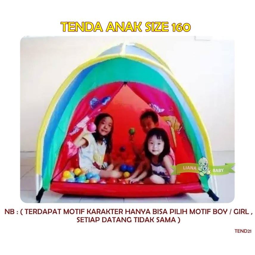 TEND21 MAINAN TENDA ANAK SIZE 160