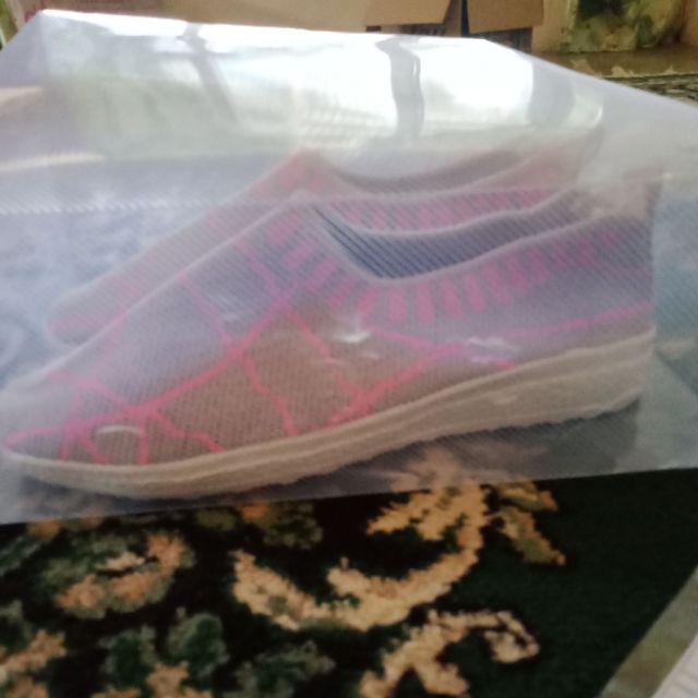 [os821] Kotak Tempat Rak Sepatu Plastik Transparant Transparan Box Serba Serbi Tebal Portable Susun