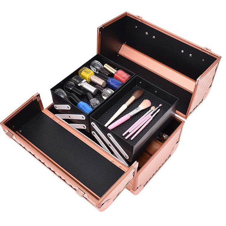 Promo Box Makeup /Tempat Kosmetik /kotak Kosmetik /Tempat Perhiasan /Ukuran 32x21x26cm B1655