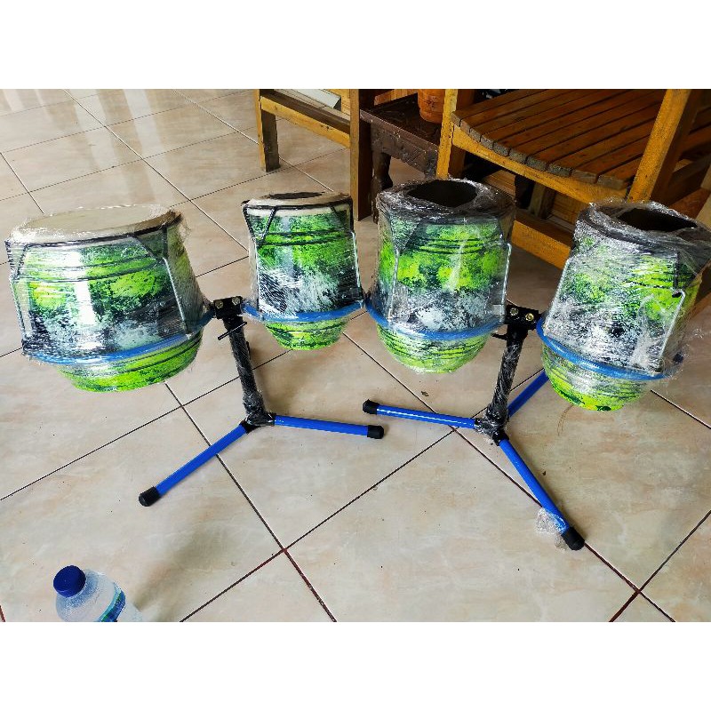 kendang ketipung+kempul 1 set lengkap kempul