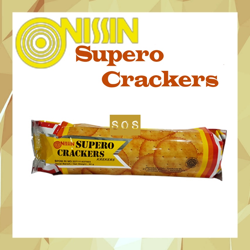 

《OS3》 Nissin Supero Crackers 90 gram