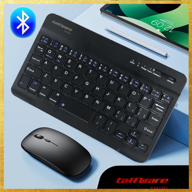 Jual Taffware Mini Keyboard Bluetooth Wireless Android IOS Windows ...