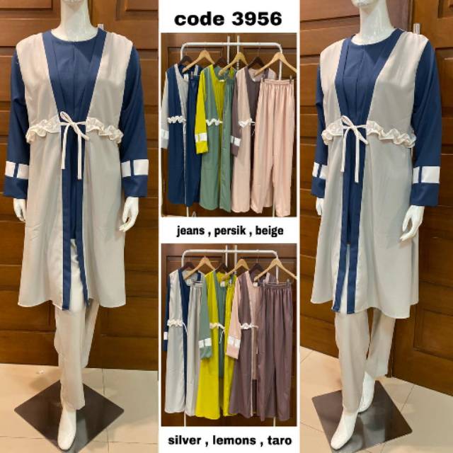 Set celana Tunik Muteki