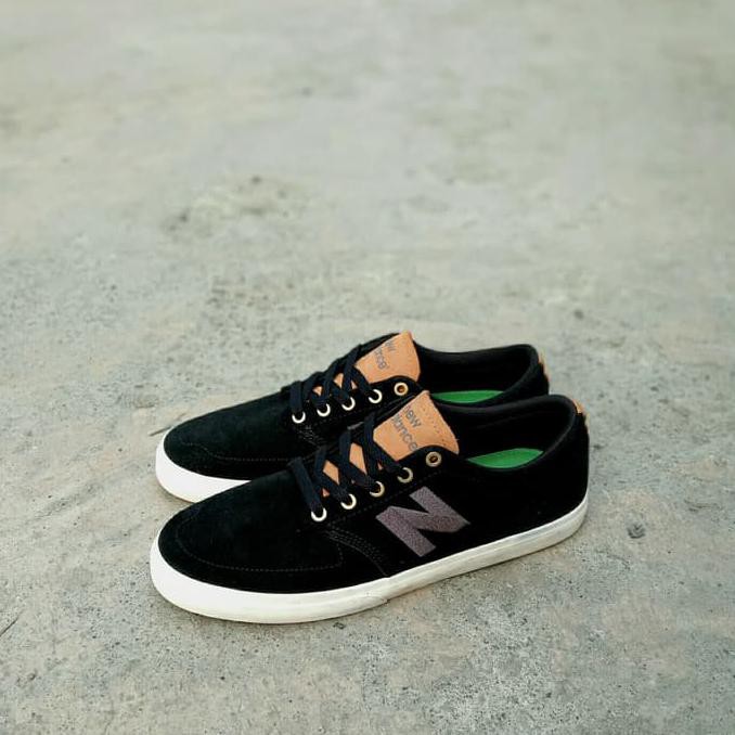 New Balance 345 Skate Original Black Nubuck - ,