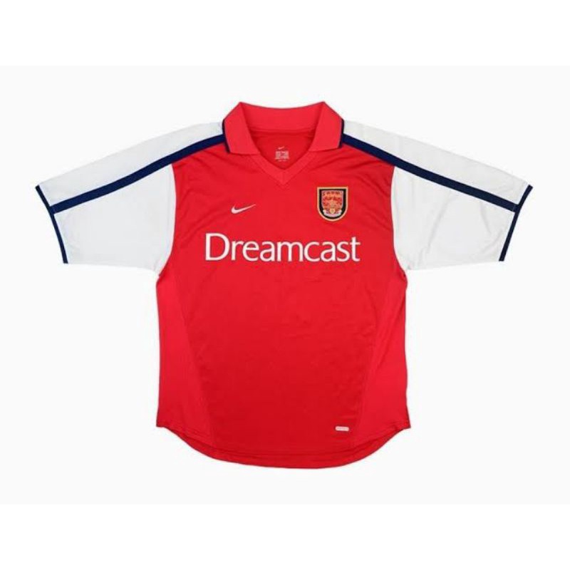 Jersey Arsenal Original 2001 2002 Home