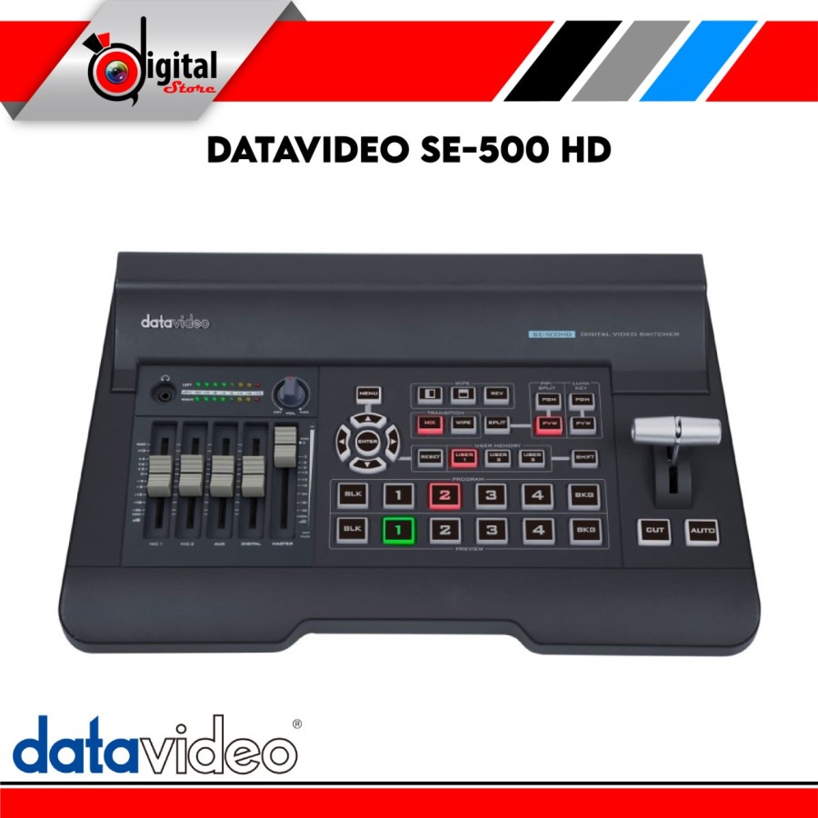 DATAVIDEO SE-500 HD 4 CHANNEL VIDEO SWITCHER