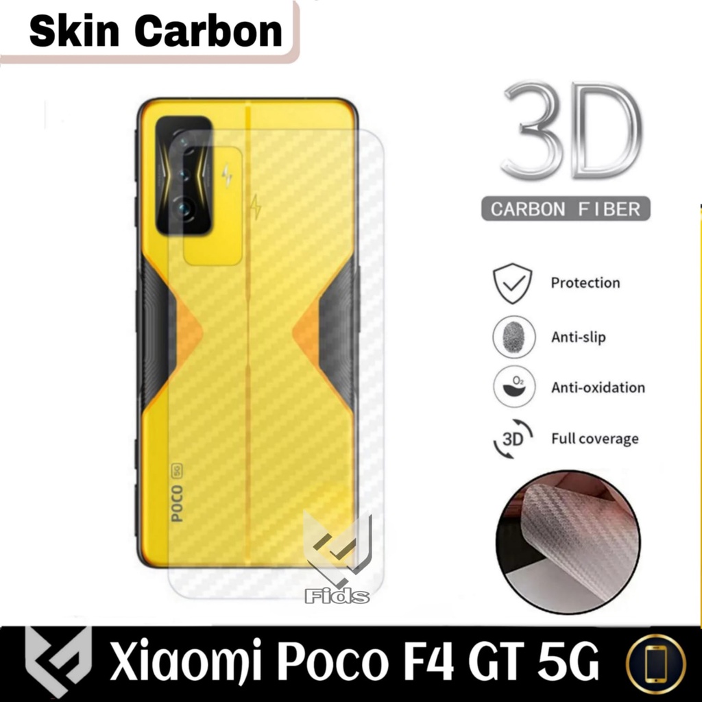 (PROMO PAKET 3IN1) Anti Gores Layar  For XIAOMI POCO F4 GT 5G Free TG Camera &amp; Skin Carbon Anti Jamur Handphone