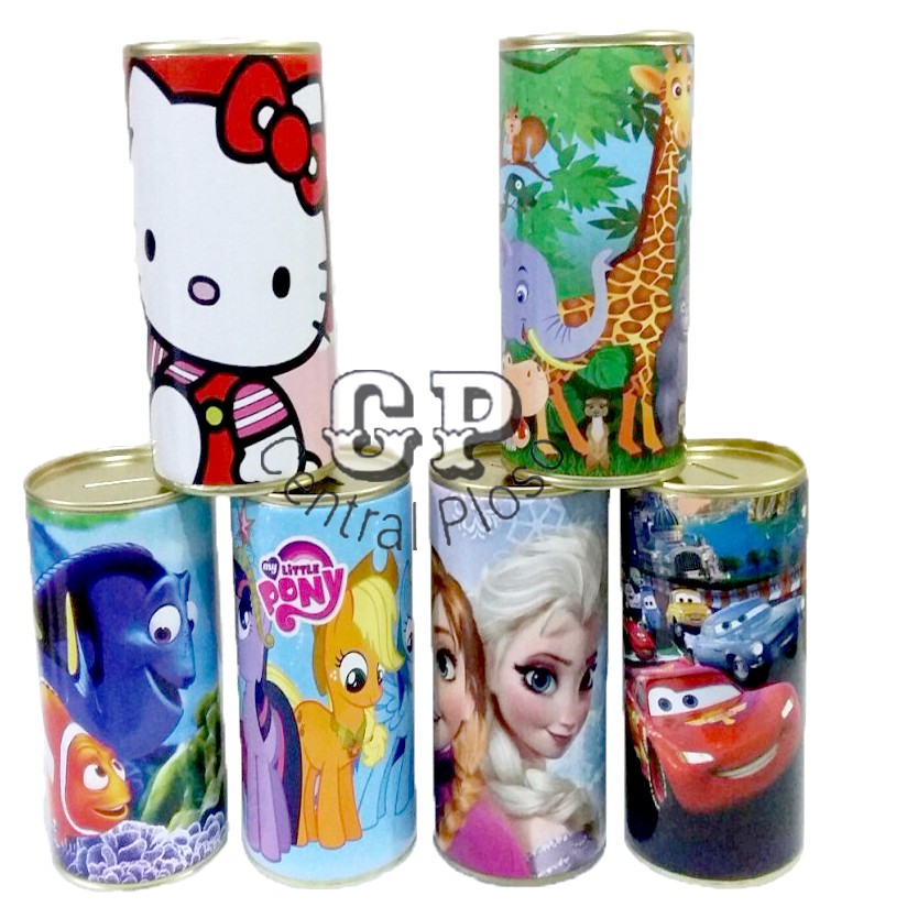 Celengan Kaleng Murah Souvenir buatan LOKAL sebagai Hadiah Celengan Kaleng Murah Souvenir buatan LOKAL sebagai Hadiah