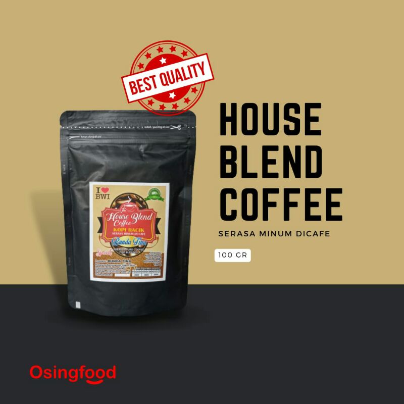 

coffee house blend 100 gr