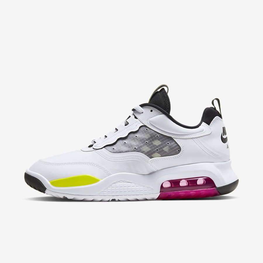 Air Jordan Max 200 White Active Fuchsia Volt (100% Authentic)