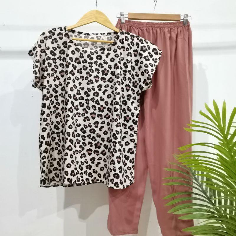 BABYDOLL RAYON PANJANG| BABYDOLL MURAH | BAJU RUMAHAN-Panjang 24