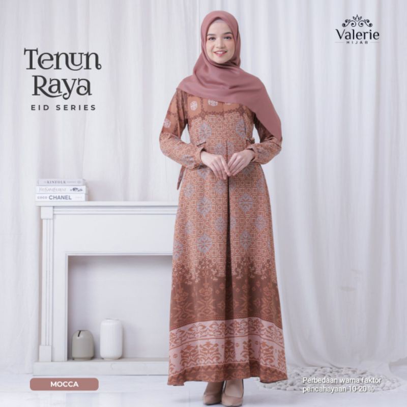 Open PO Dress Mom Tenun Raya Eid Series by Valerie - Sarimbit Keluarga Terbaru Kekinian 2022 (Dress 