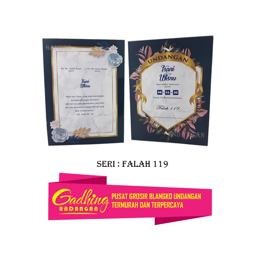 Blangko Undangan Falah 119 Harga Murah