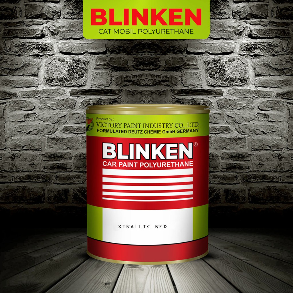 Blinken Polyurethane Xirallic Red / Efek Mutiara Merah