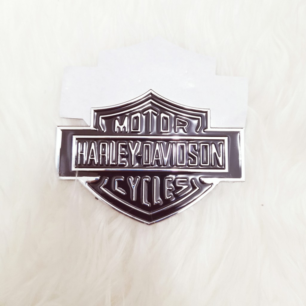 Logo Stiker HARLEY DAVINSON HITAM