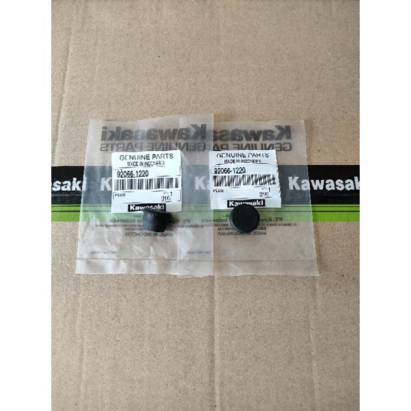 KARET TUTUP LOBANG STANG NINJA 150 R RR SS NEW OLD ORI KAWASAKI