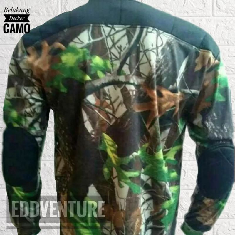 Satu Set Pakaian Celana Baju Kaos Decker Topi Buff Pdl Cargo Loreng Coklat Merah Kuflase Camo Perbakin Berburu Hunting Pria Wanita Camouflage