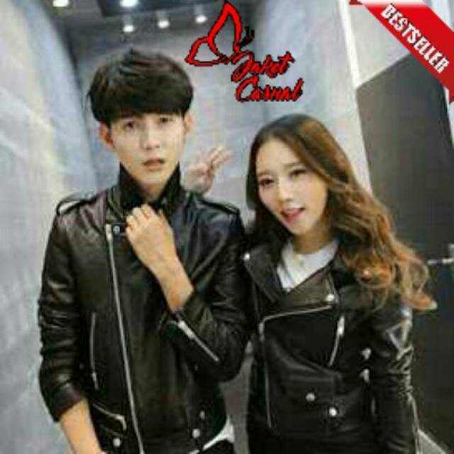 JAKET KULIT COUPLE KOREA