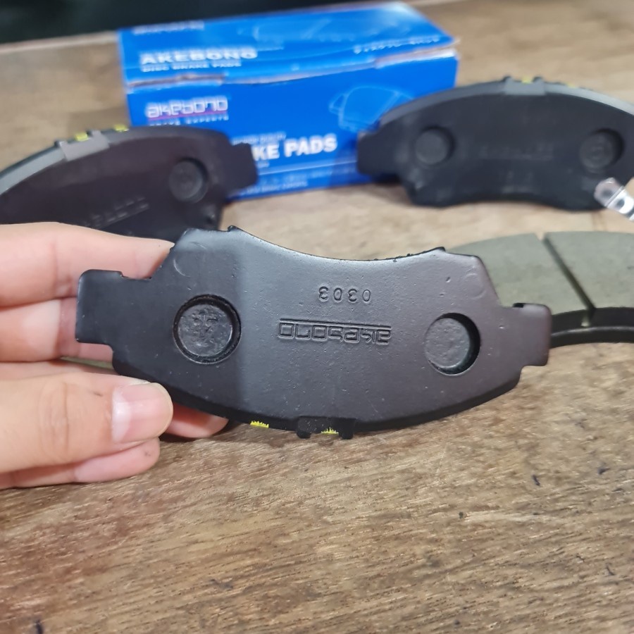 Kampas Rem Depan Brake Pad Akebono Original Honda Brio - Brio satya - Jazz gd3 City gd8 AN-565WKI