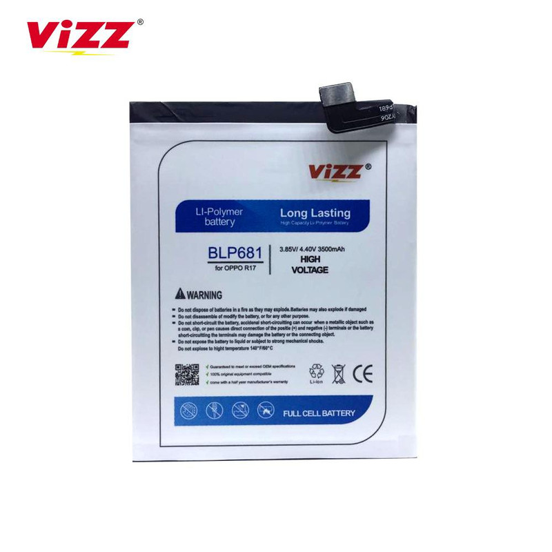 Vizz Double Power Battery Batre Baterai Vizz Oppo R17 BLP681