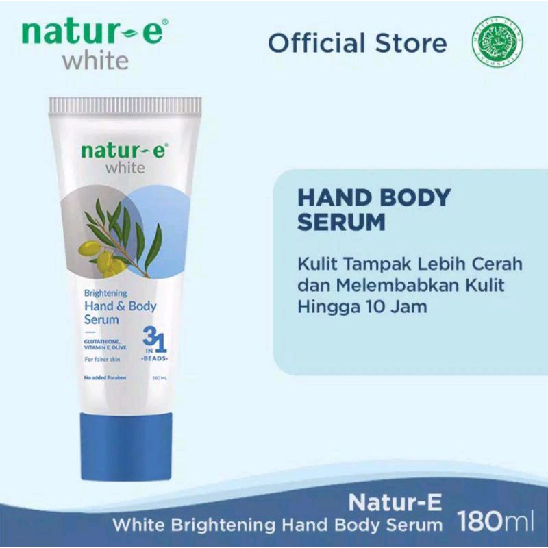 NATUR-E White Hand Body Serum 180ML