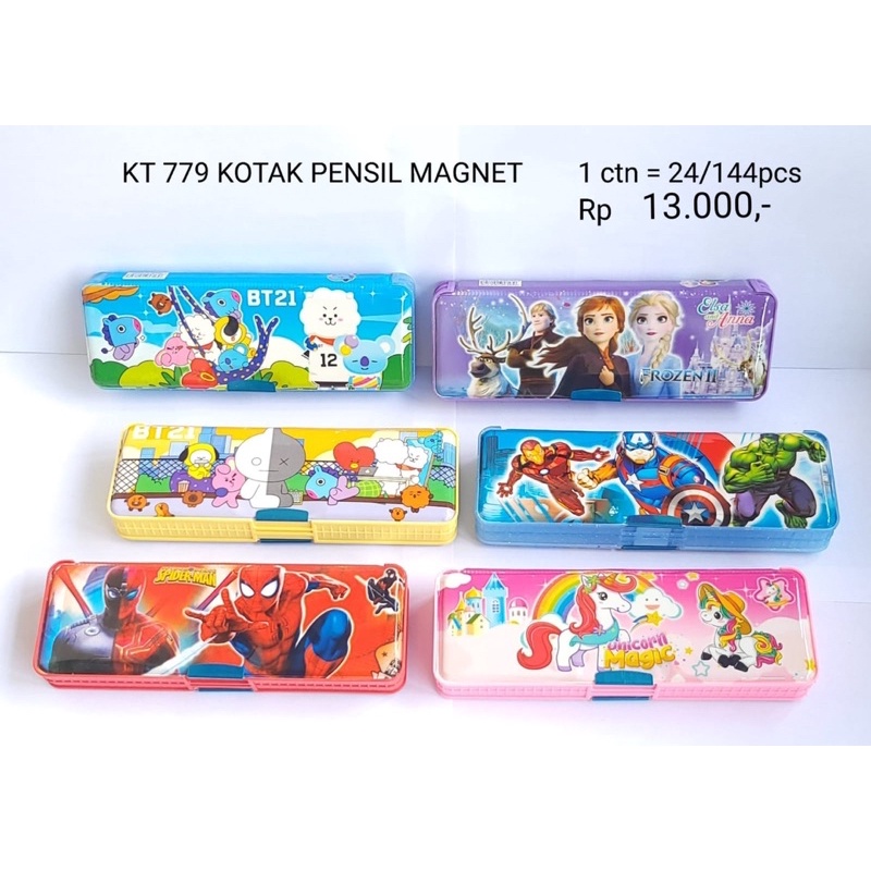 

KOTAK PENSIL MAGNET MURAH DISNEY BT21 / pencil case BTS MURAH
