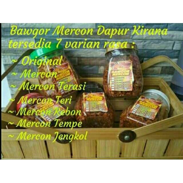 

Bawgor mercon rasa2/terasi,teri,rebon,tempe,jengkol.