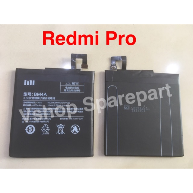 Baterai Batre Battery Xiaomi Redmi Pro - BM4A