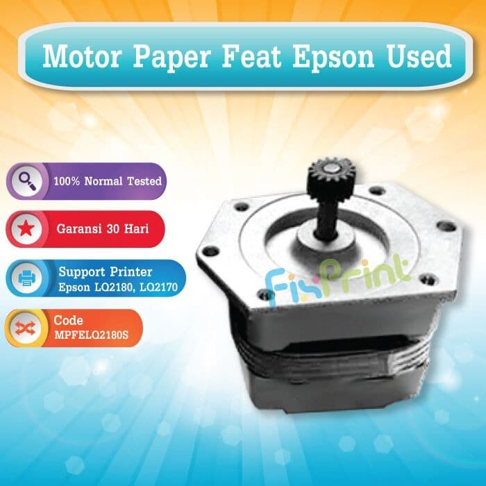 

Motor Paper Feed Epson LQ-2180 2170 LQ2180 LQ2170 Cabutan FSB2707