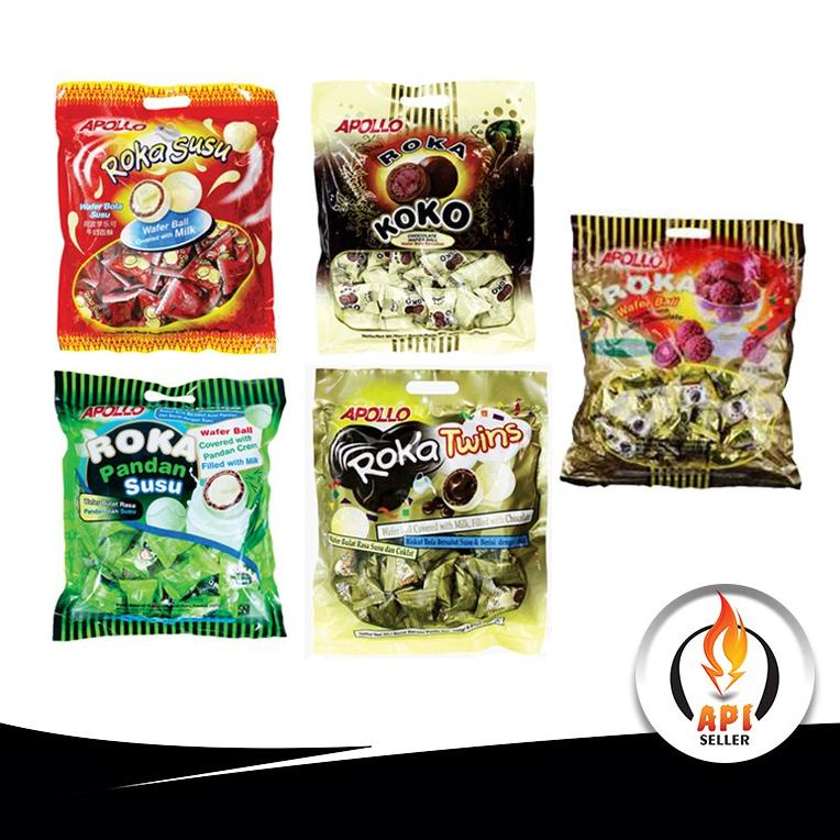 

[PROMO 0HR33] Apollo Roka Wafer Ball (50's) Produk Keren