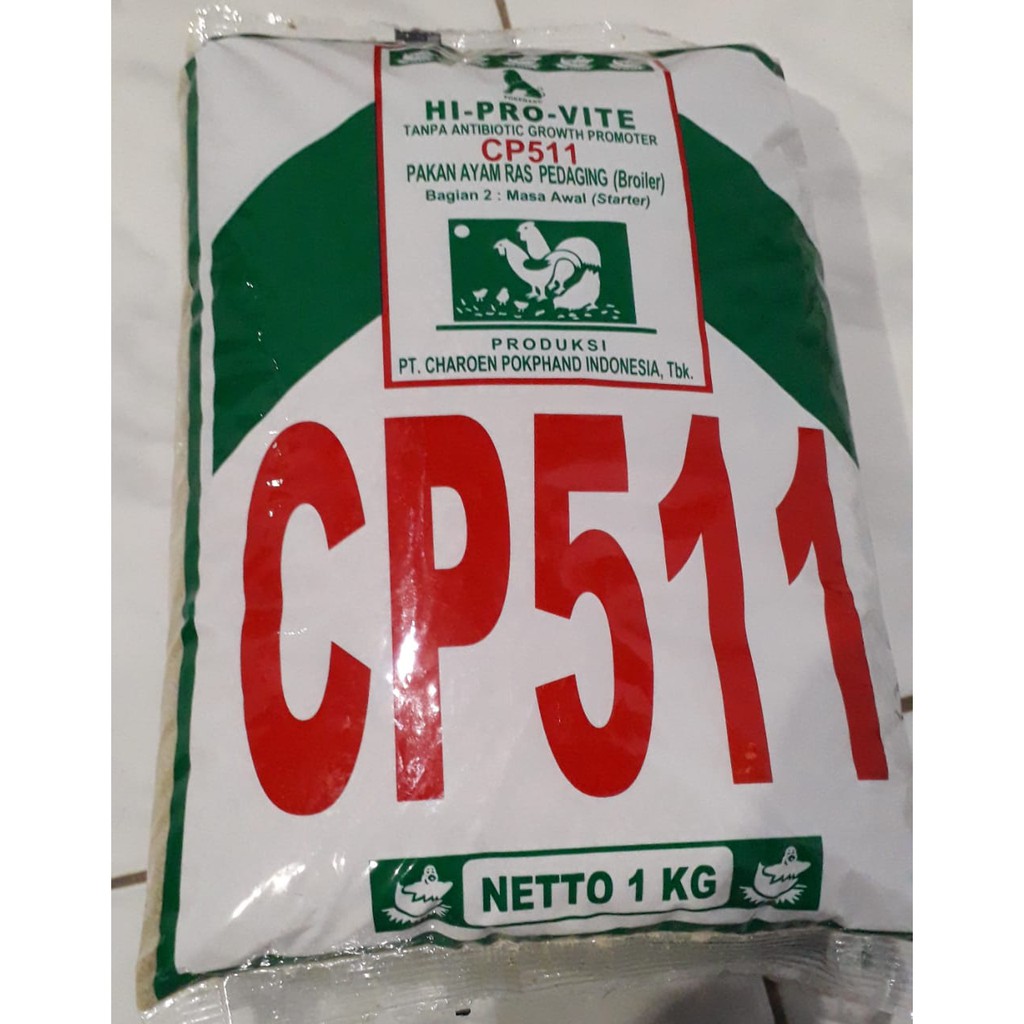 CP511 Pakan Ayam/Vur/Pur pakan anak ayam