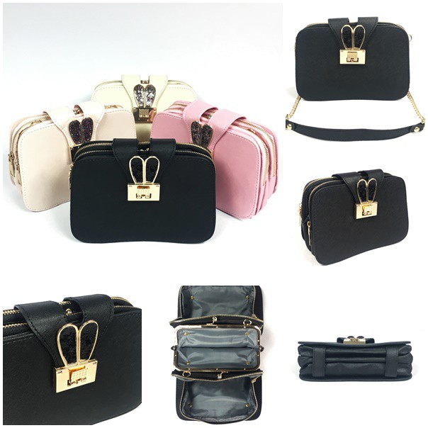 201298 Tas Selempang Wanita Import Slingbag Cewek Impor (1 KG MUAT 2) BQ1881 GT1021 JTF2808