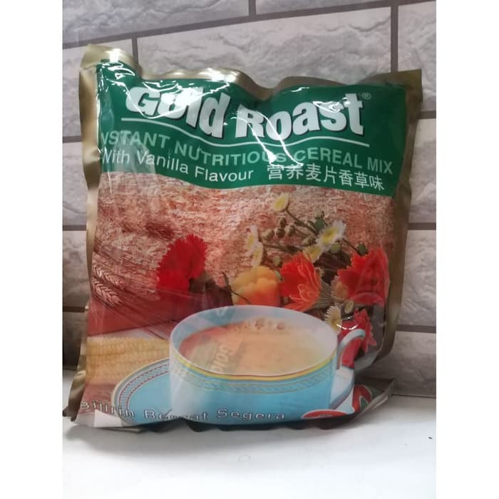 

GOLD ROAST INSTANT NUTRITIOUS CEREAL MIX WITH VANILLA FLAVOUR / SEREAL INSTAN RASA VANILA
