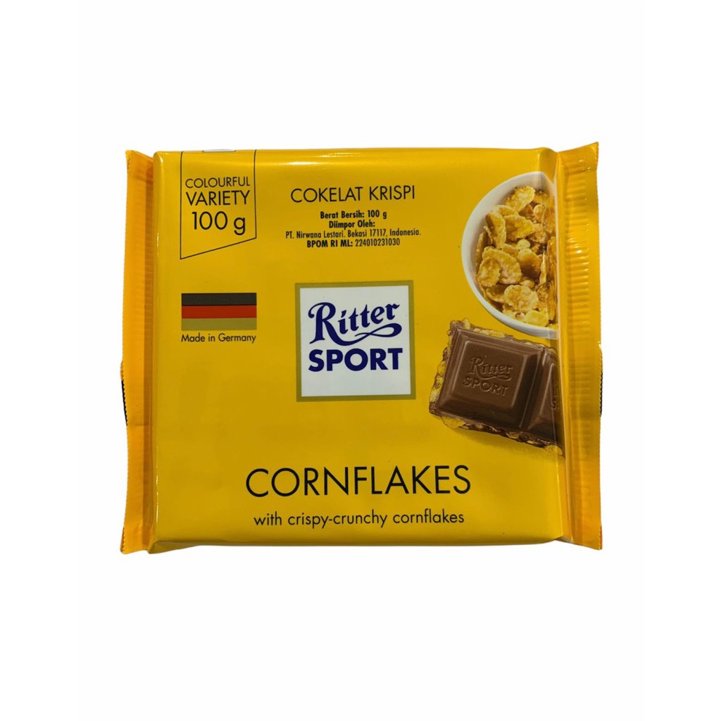 

Ritter Sport Chocolate With Corn Flakes [ 100 gr]