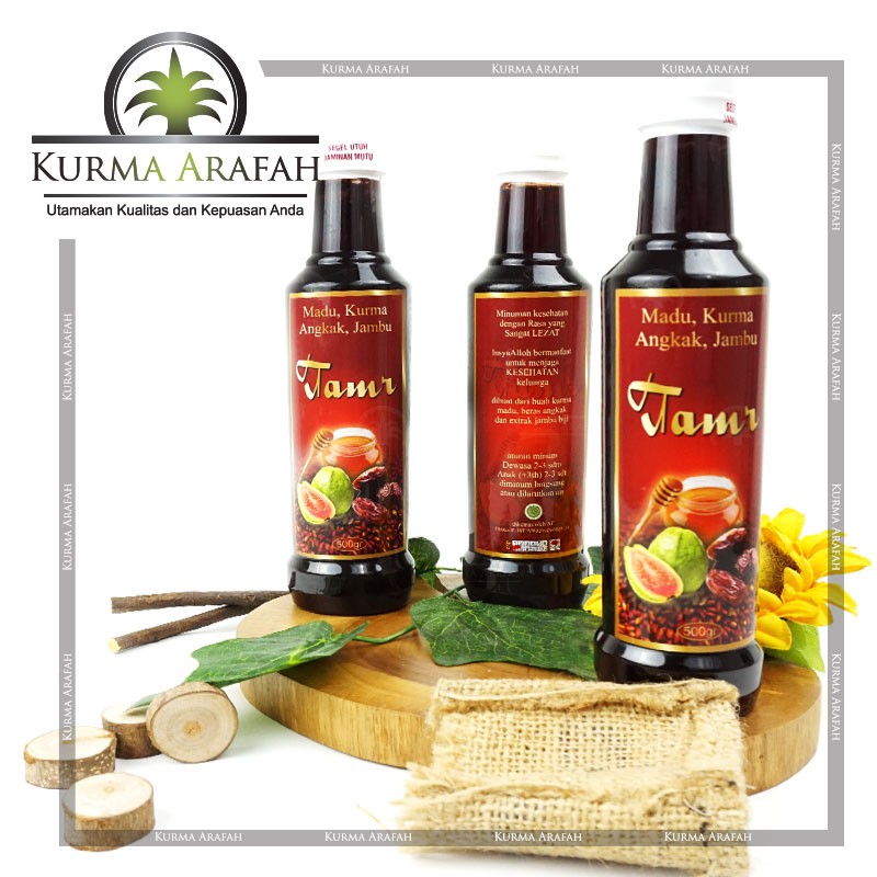 Sari Kurma Tamr 500gr Asli Madu Kurma Plus Jambu Original