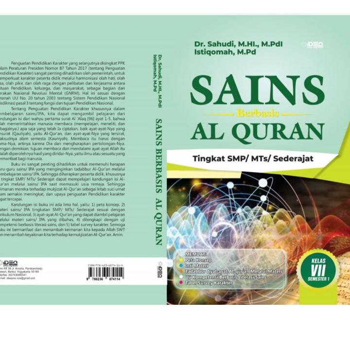 Keluaran Terbaru.. buku Persiapan ANBK/KSM IPA terintegrasi SMP/MTs/Berbasis Al-Qur'an/K13/ksm madra