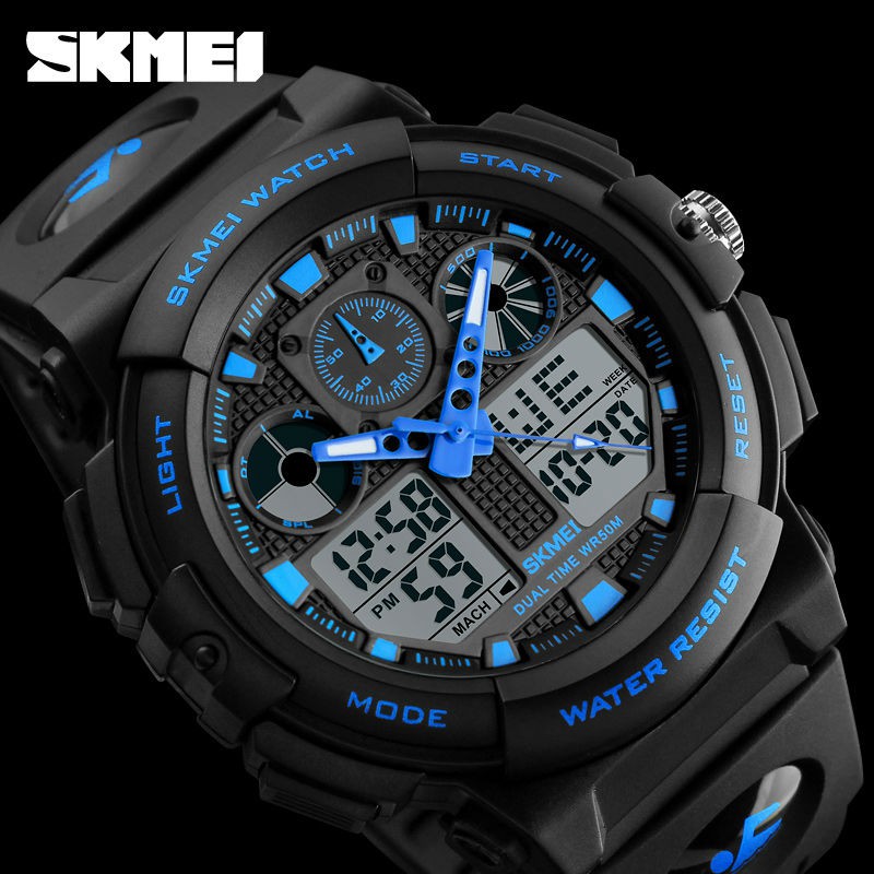 SKMEI 1270 Jam Tangan Pria Analog Digital Anti Air WATCHKITE WKOS