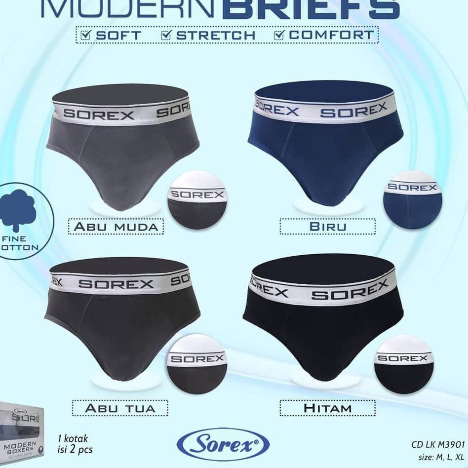 SOREX Celana Dalam Pria Laki Art 3901 / 3903 (1pcs)