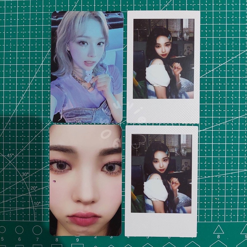 aespa girls real world karina zoom winter bear polaroid pc album [READ DESC]