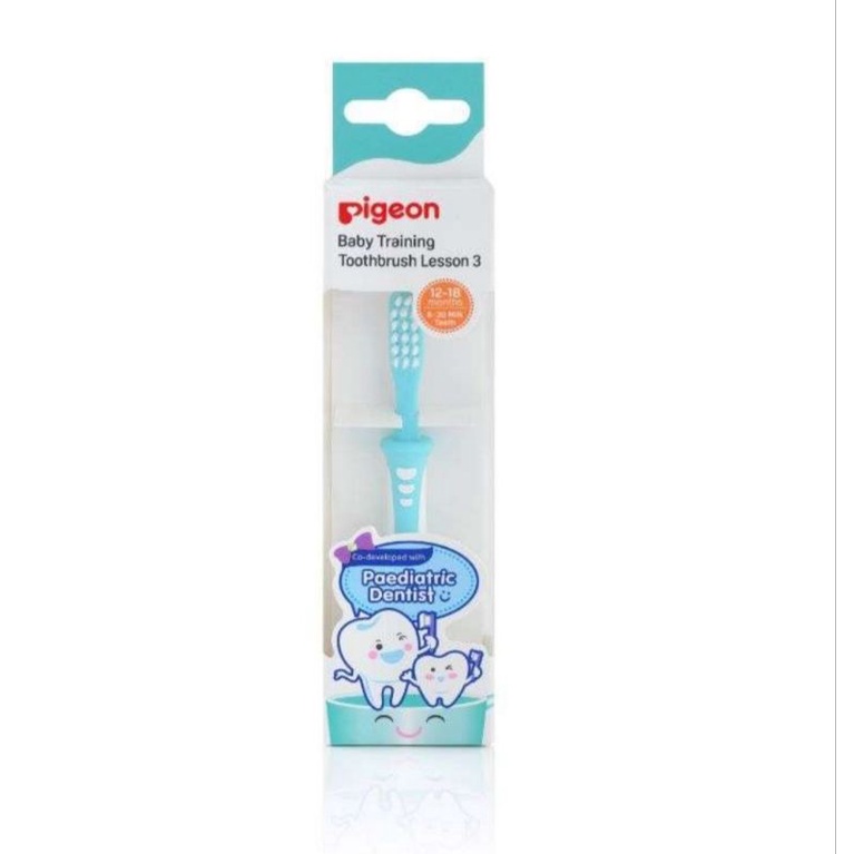 Pigeon Tooth Brush lesson 3 / Sikat Gigi Anak