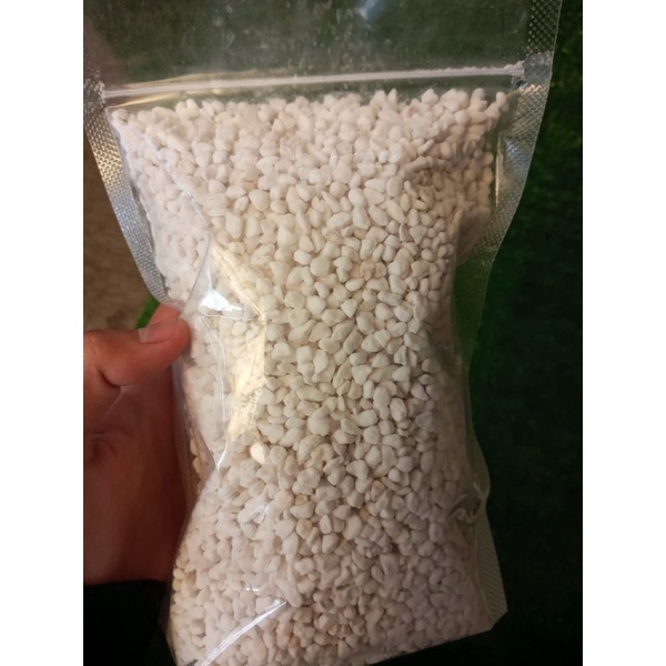 Perlite, perlite putih, media hydroponik, telur reptil 75gr 500ml,