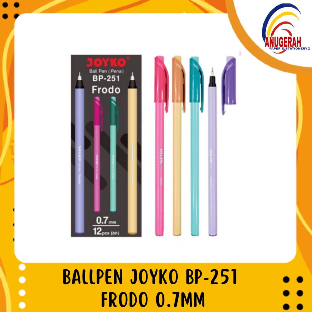 

Ball Pen Pulpen Pena Joyko BP-251 Frodo 0.7 mm (LSN)