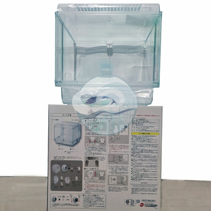ed01f1r Gex Harmony 300 Cubes Kandang Hamster Reptil Akrilik Sv201Sd