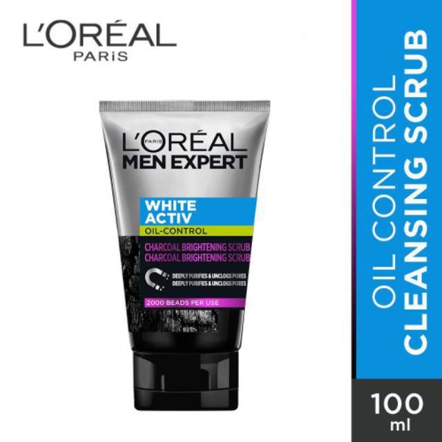 Loreal Paris Men Expert White Activ Oil Control Charcoal Brightening