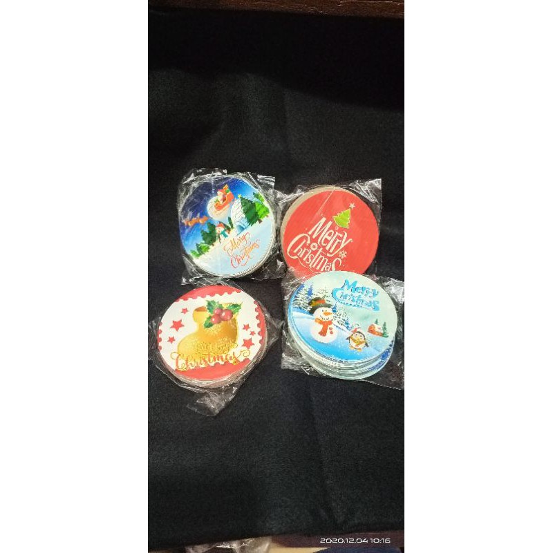 Takakan Lilin Motif NATAL Uk.8cm isi 10pcs