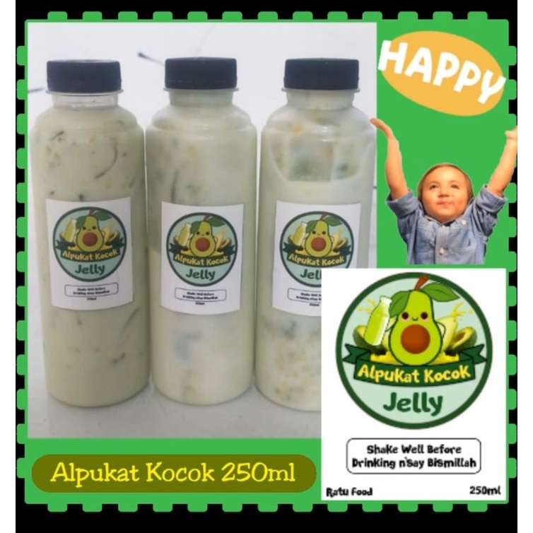 Alpukat Kocak Jelly 250ml